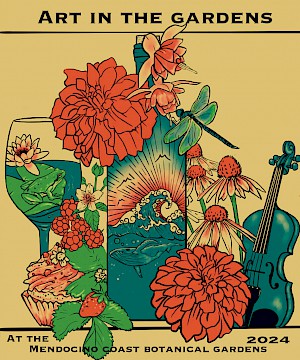 Art In The Gardens August 3 & 4 - 50 Artists, Live Music, Flowers, Food, Craft Brews, And Wine