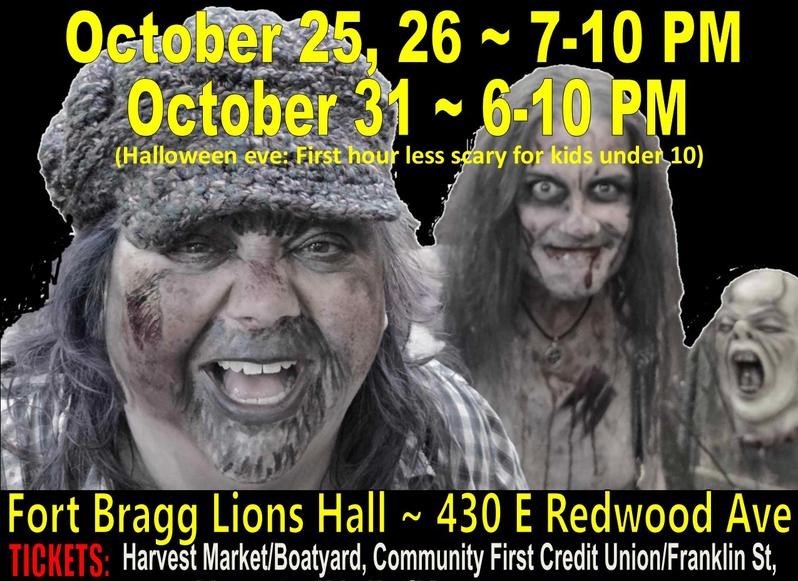 It'll be very scary - Fort Bragg Lions Club HHH