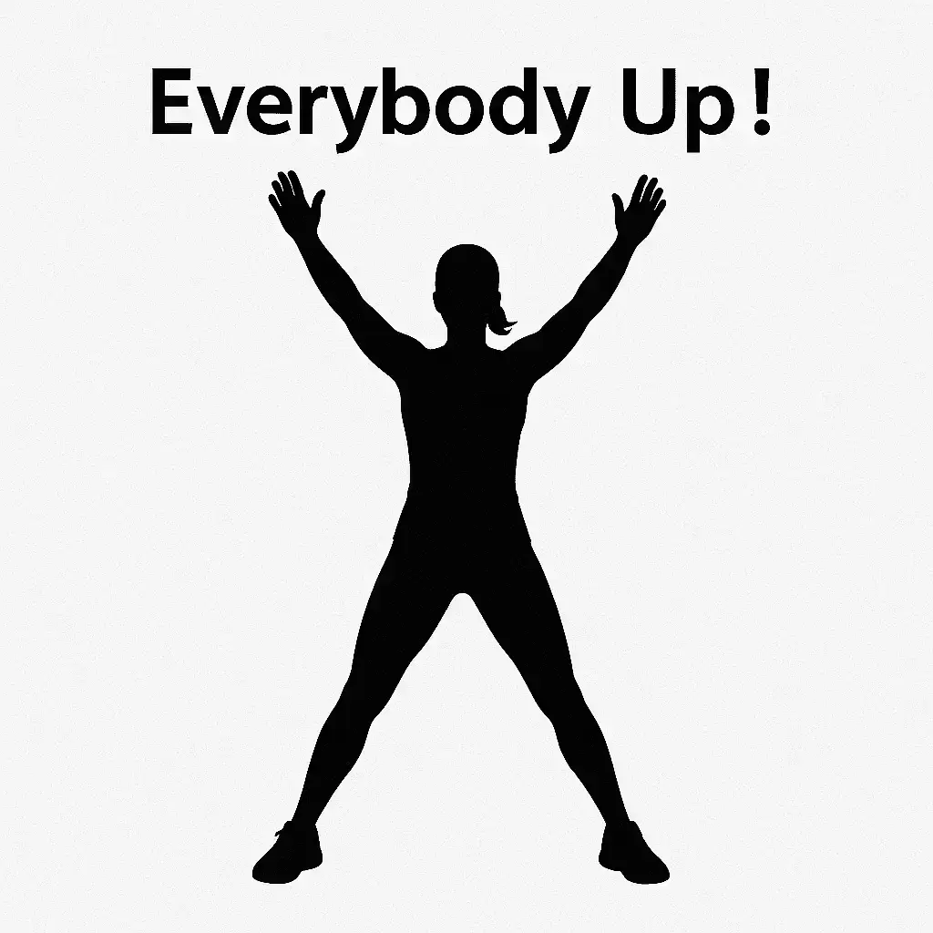 Everybody Up! with Kate Hayes logo