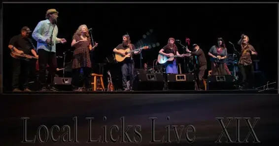 Local Licks Concert XIX all musicians